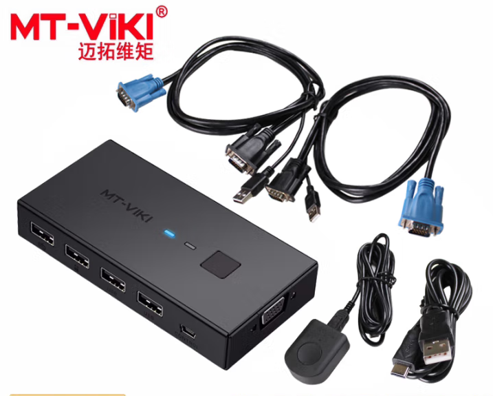 迈拓MT-KV2  KVM-VGA切换器2进1出