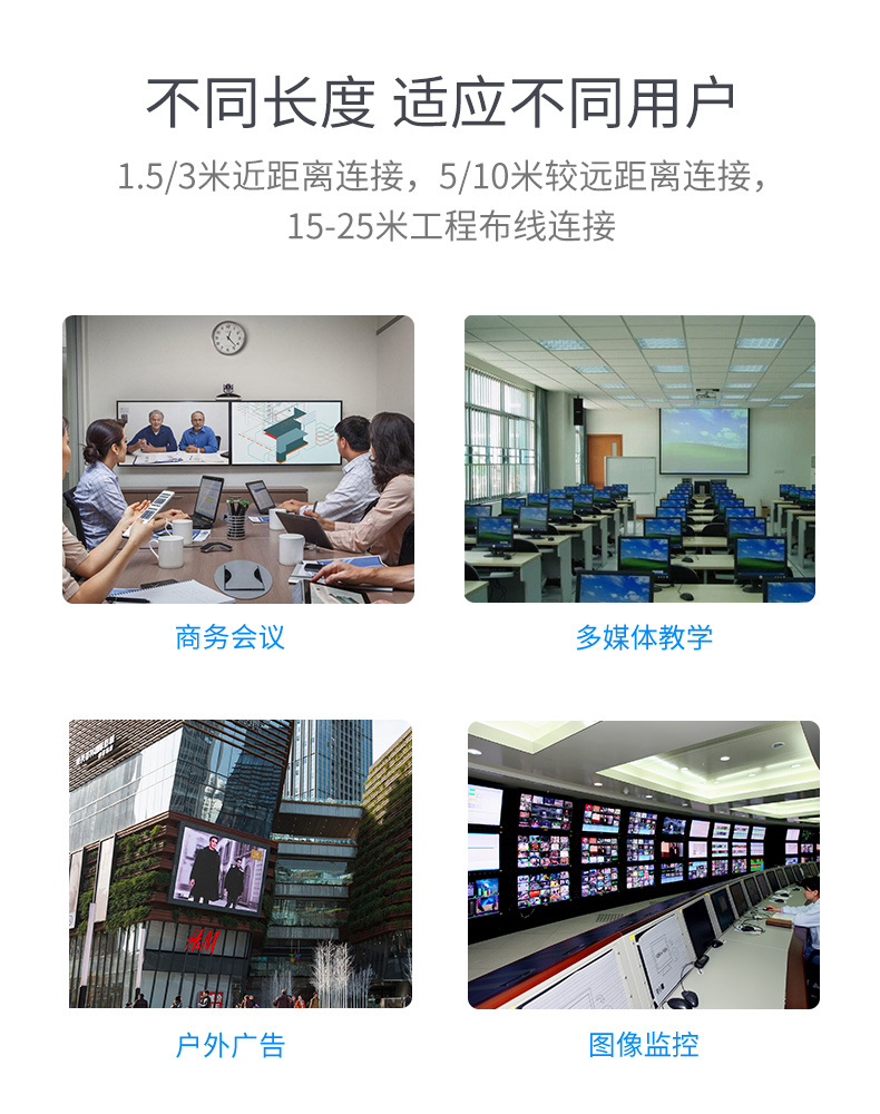 优越者VGA线（3+6工程版）国标无氧铜芯