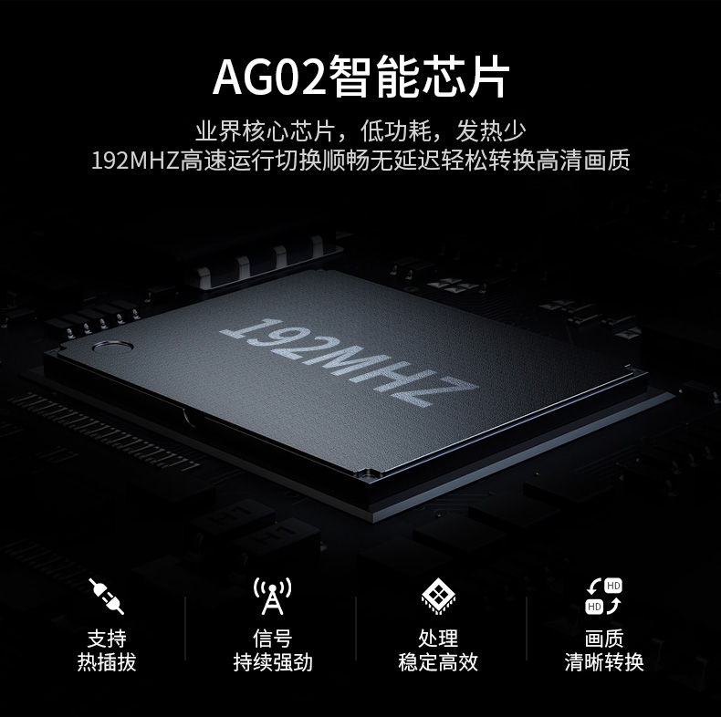 【V1502A】优越者VGA转HDMI孔转接线