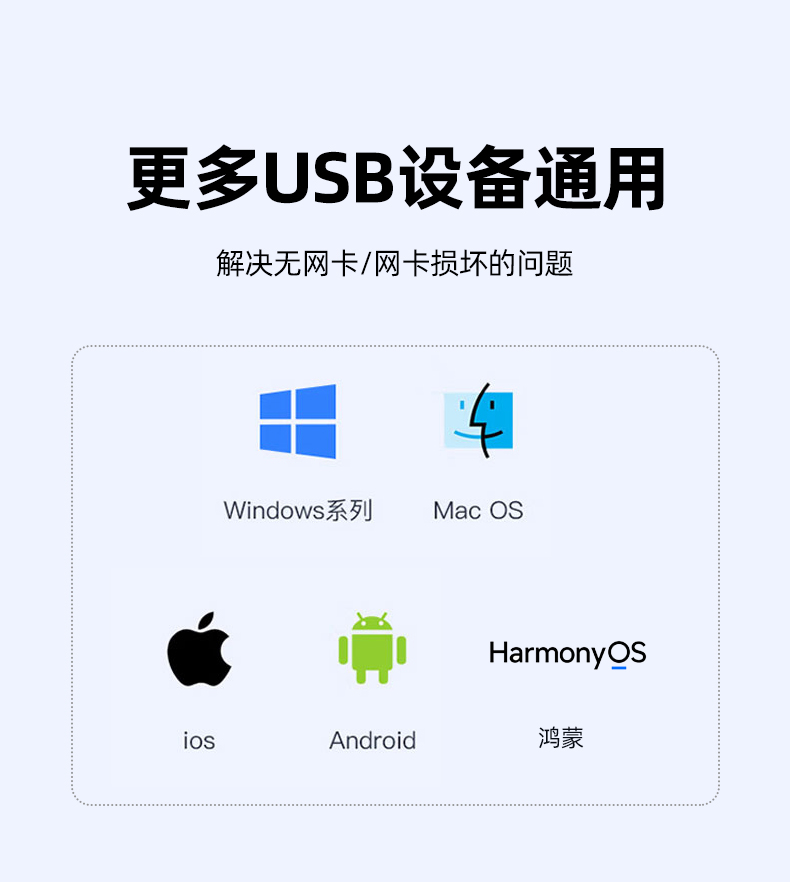【U1346A】优越者USB网卡（千兆）WIN8/WIN10/WIN11免驱
