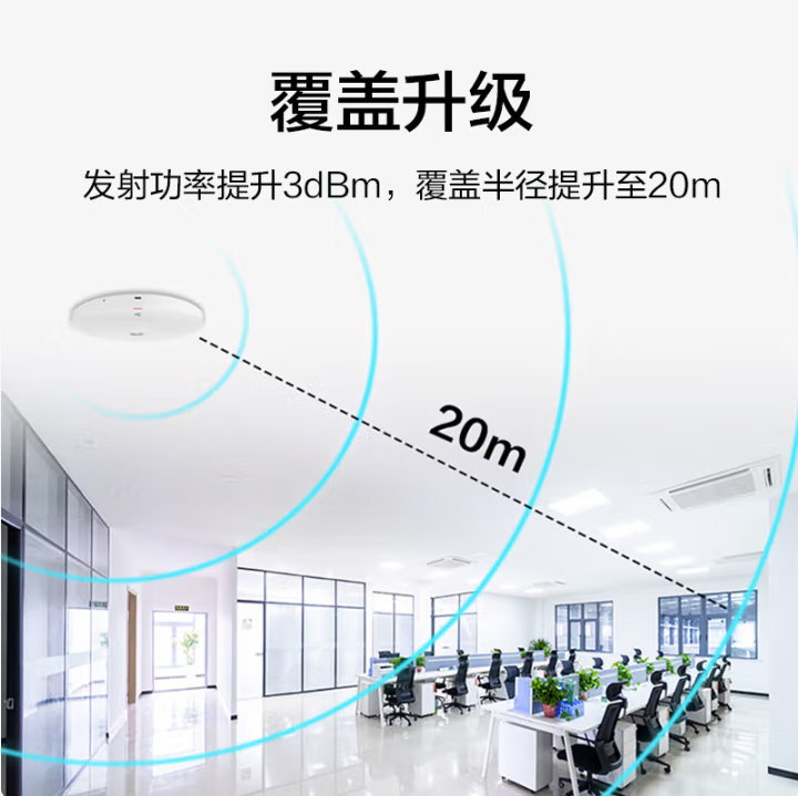 华为坤灵AP362E-无线吸顶ap WiFi6千兆双频3000M 