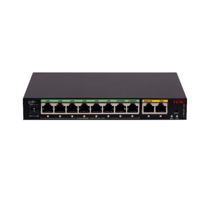 华三UR7104S-P-8口AC一体路由器