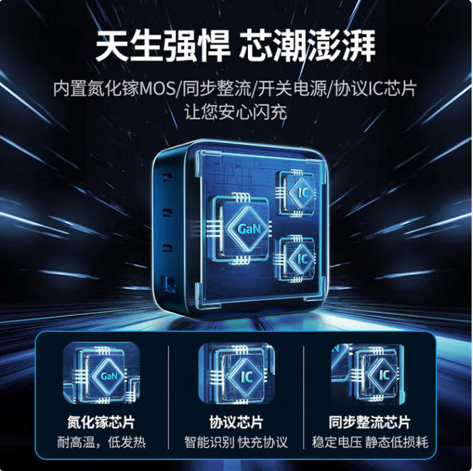 绿联10375充电器 超级快充套装多口