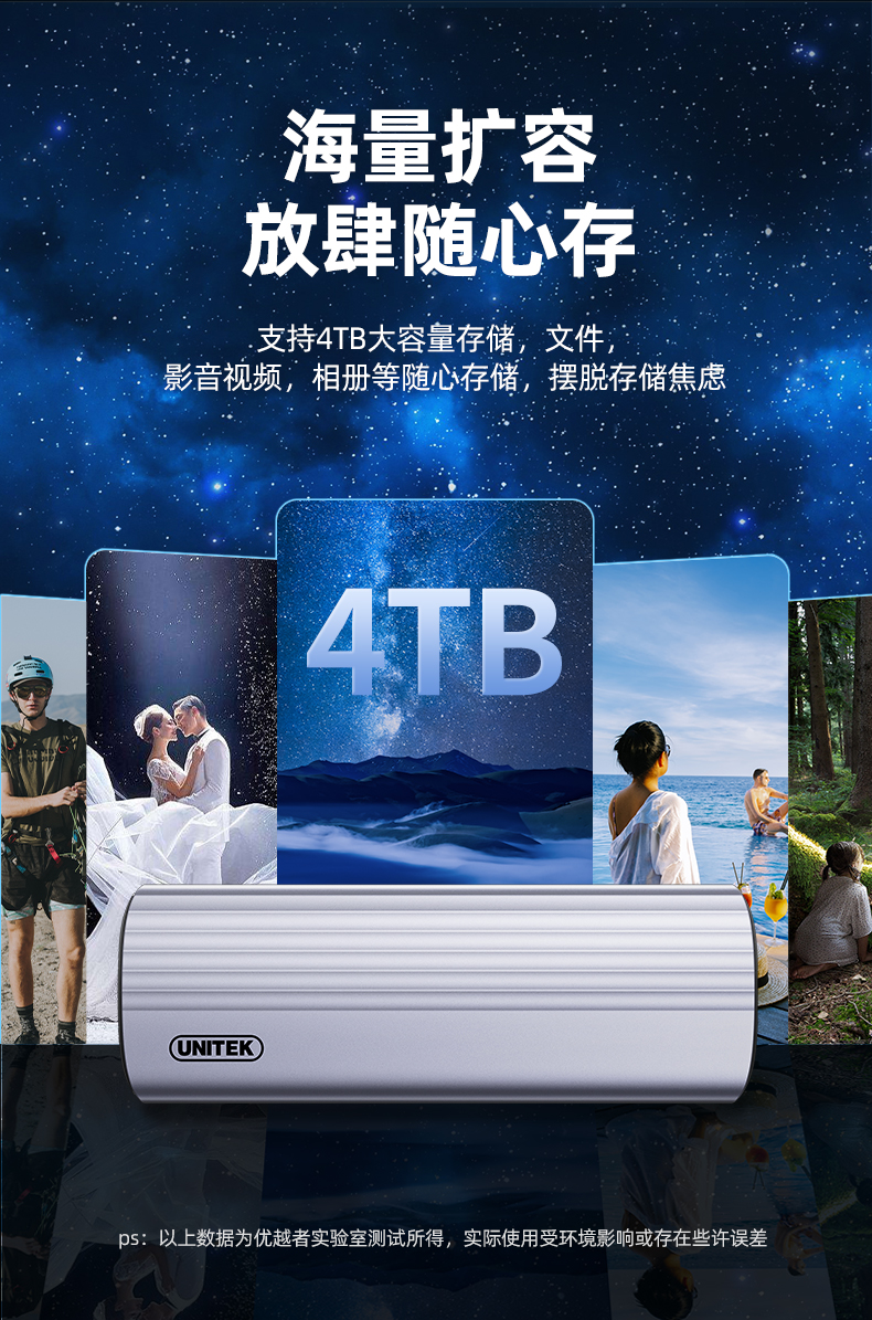 【S241B】优越者M.2移动硬盘盒（单NVME协议）