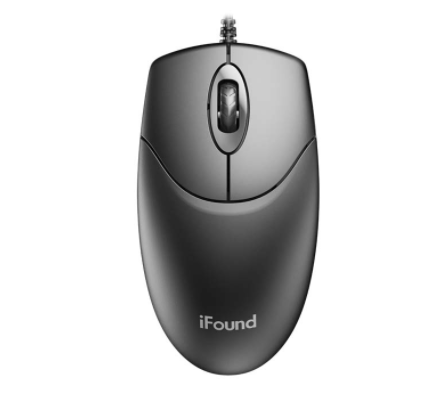 方正F390PRO 办公商务鼠标1.8米线长