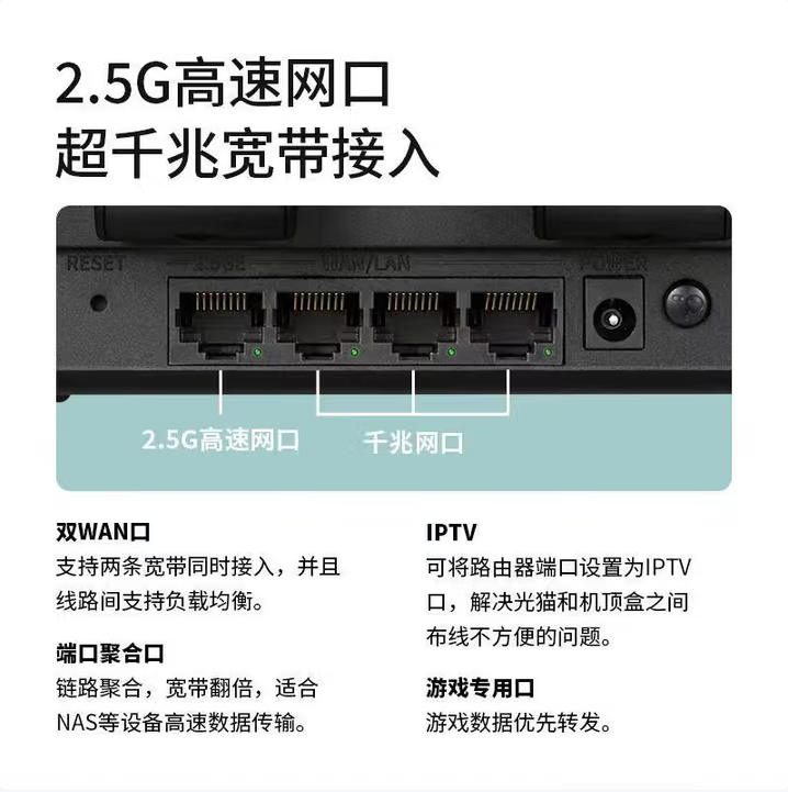 TP-TL-7DR6430-BE6400双频Wi-Fi 7无线路由器