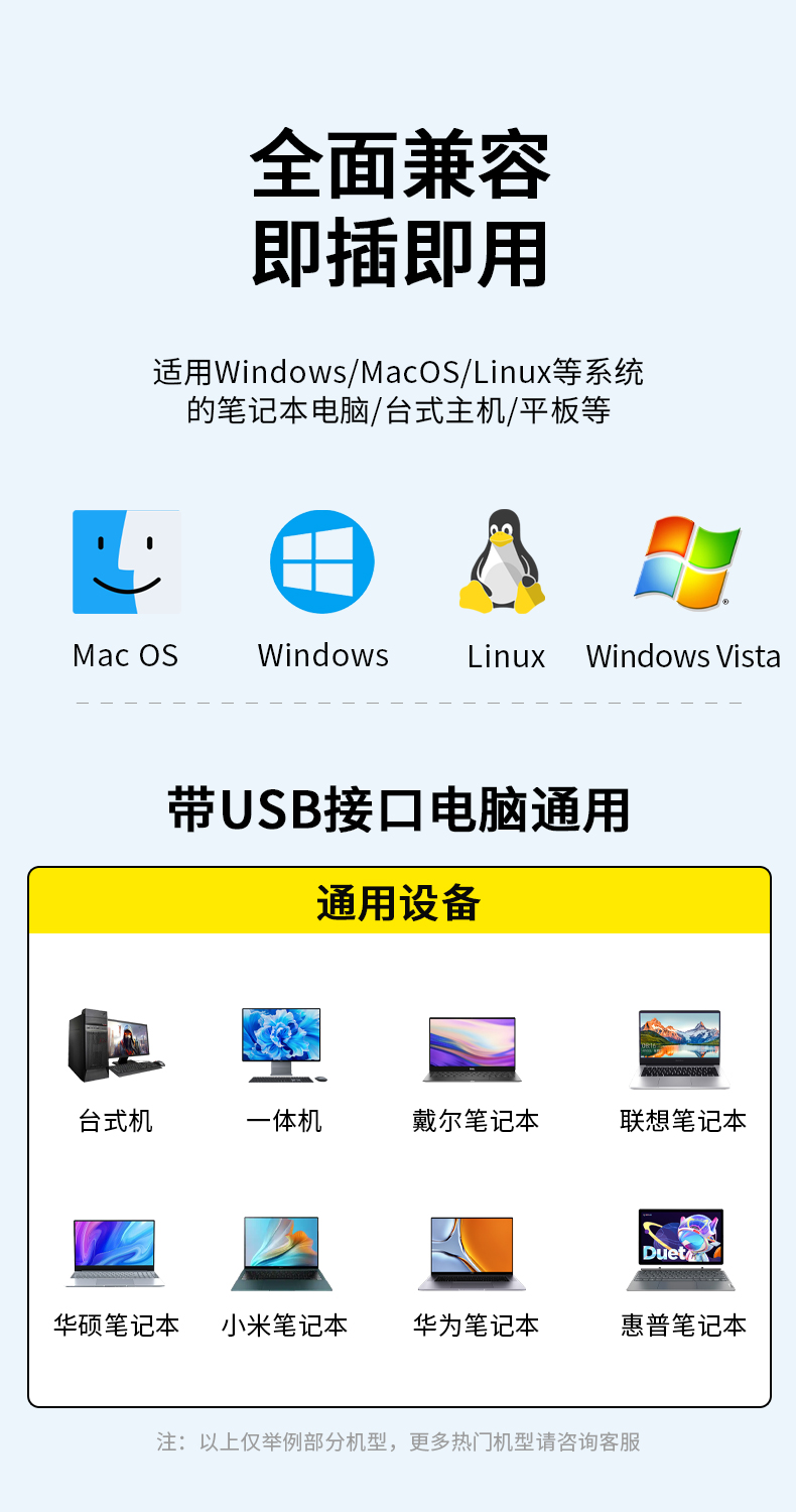【Z418C】晶华USB一分四HUB（USB3.0） 线长一米