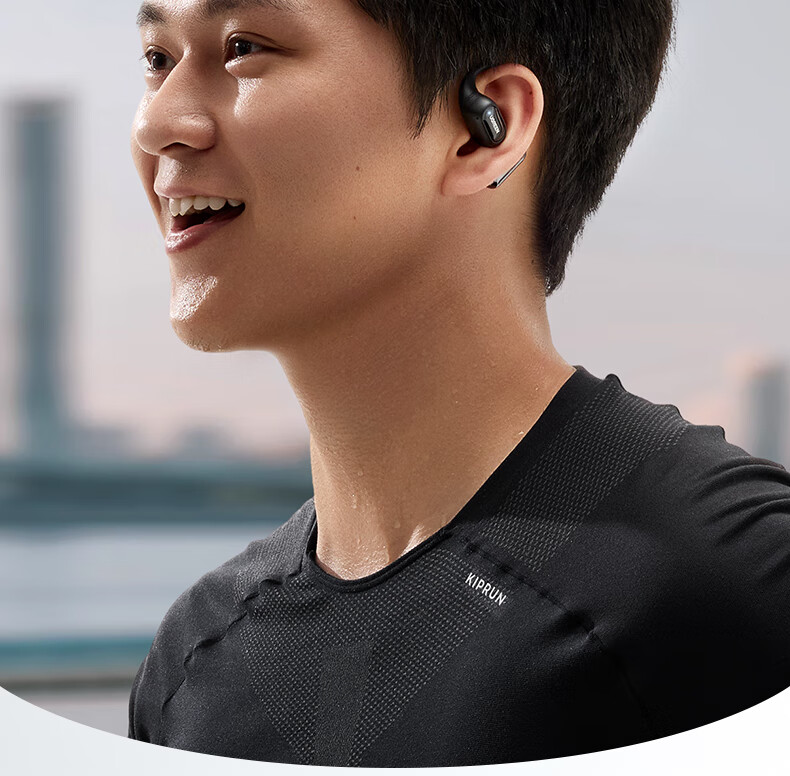 绿联65655- HiTune S7开放式真无线蓝牙耳机 黑色5.4蓝牙版本