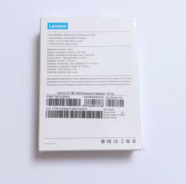 联想HT38蓝牙耳机