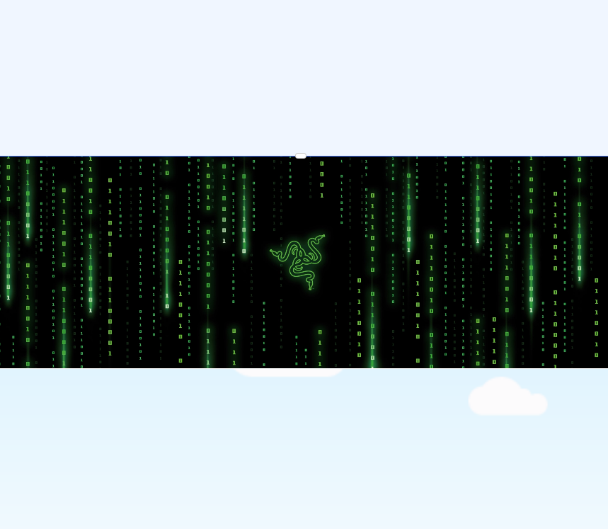 300*700*2 数字雷蛇 鼠标垫