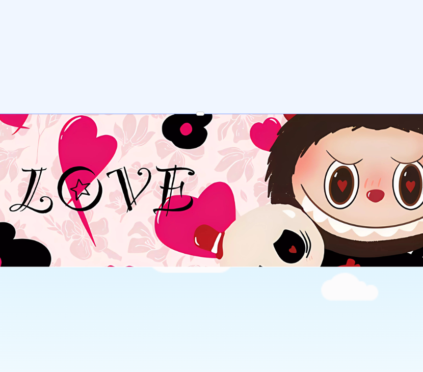 300*700*2拉布布音符 鼠标垫