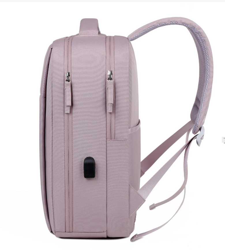 506气囊 双肩包{黑 灰 紫 白}下单备注16寸以下本