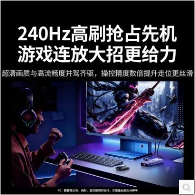 绿联75774--Type-C转DP接口拓展坞4K60Hz千兆网口扩展坞USB3.2高速传输10G