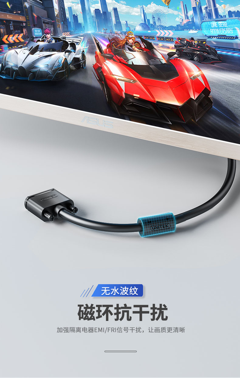 【Y-C208A】优越者DVI线24+1工程线