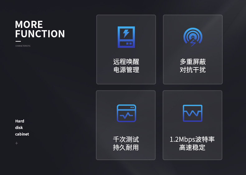 优越者USB转串口线(1.5米)兼容所有串口设备