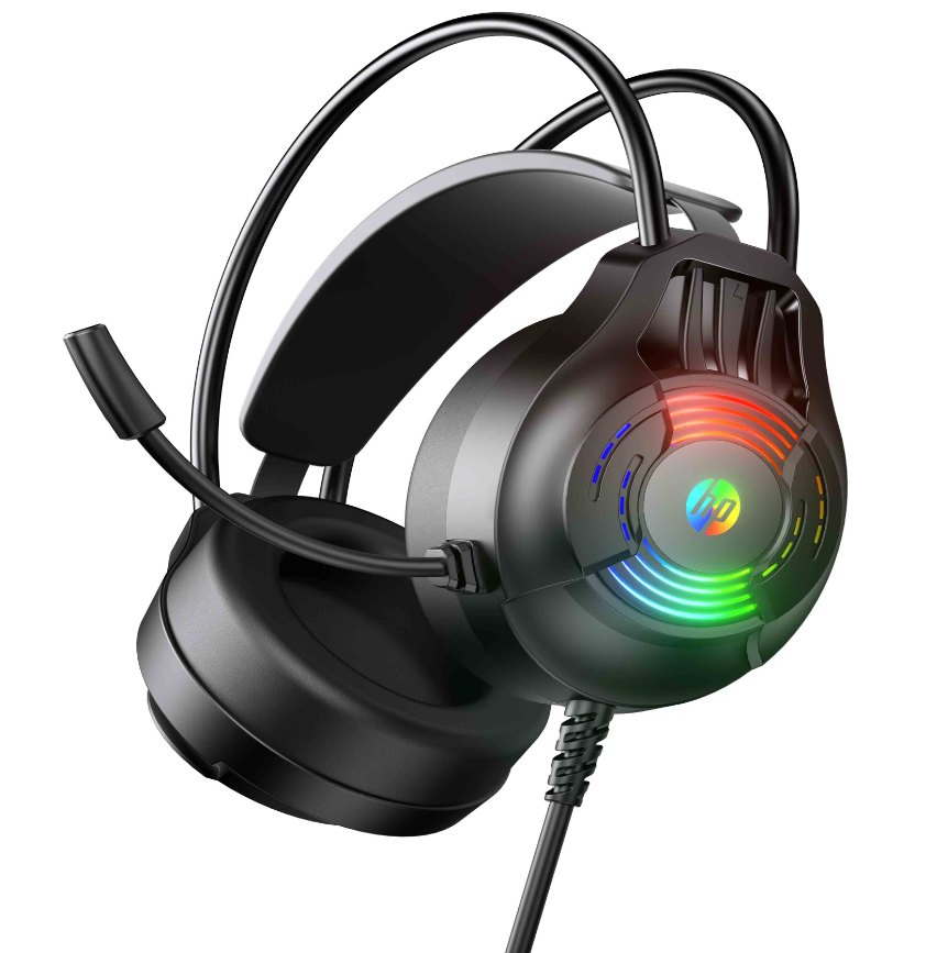 惠普【H320黑色】7.1游戏耳麦 USB接口