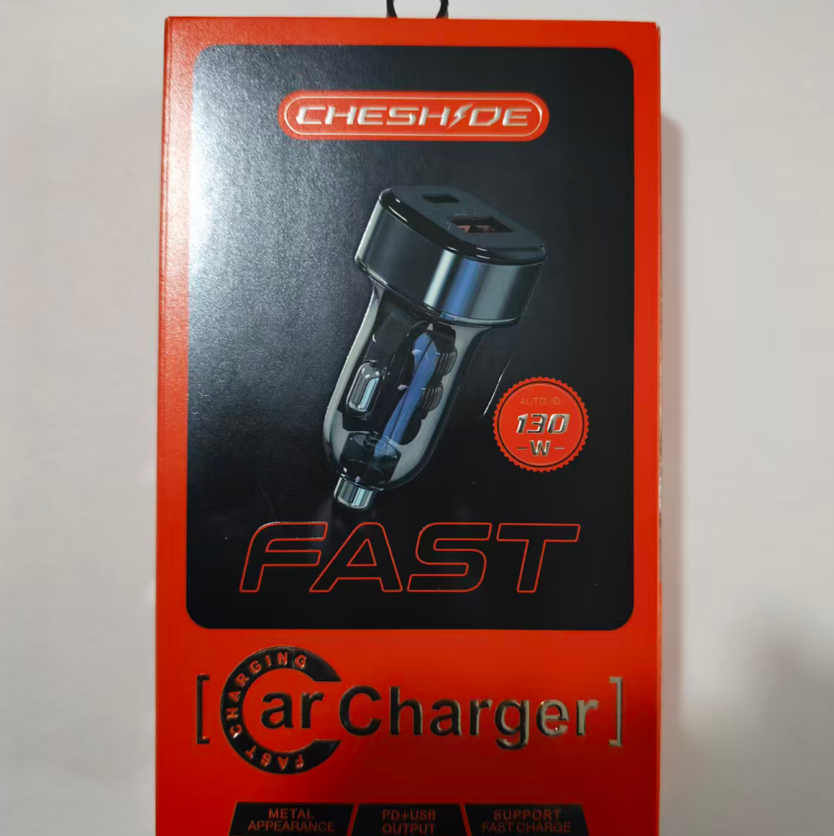 车仕德C08--130W Type-C/USB双口快充 车充