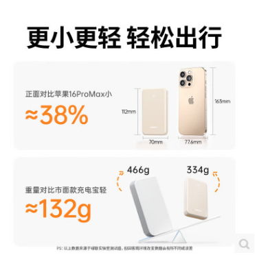 绿联35337A--【3C认证可上飞机】充电宝20000毫安22.5W快充