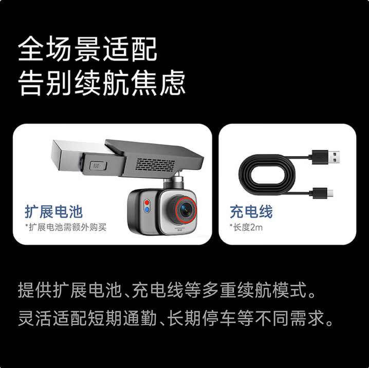 神眸CM-DC1 AI停车记录仪