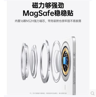 绿联75983- 30W 有线和15W磁吸快充1万毫安 移动电源