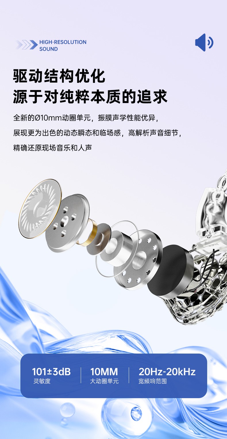 得胜TS-2320 入耳式监听耳机