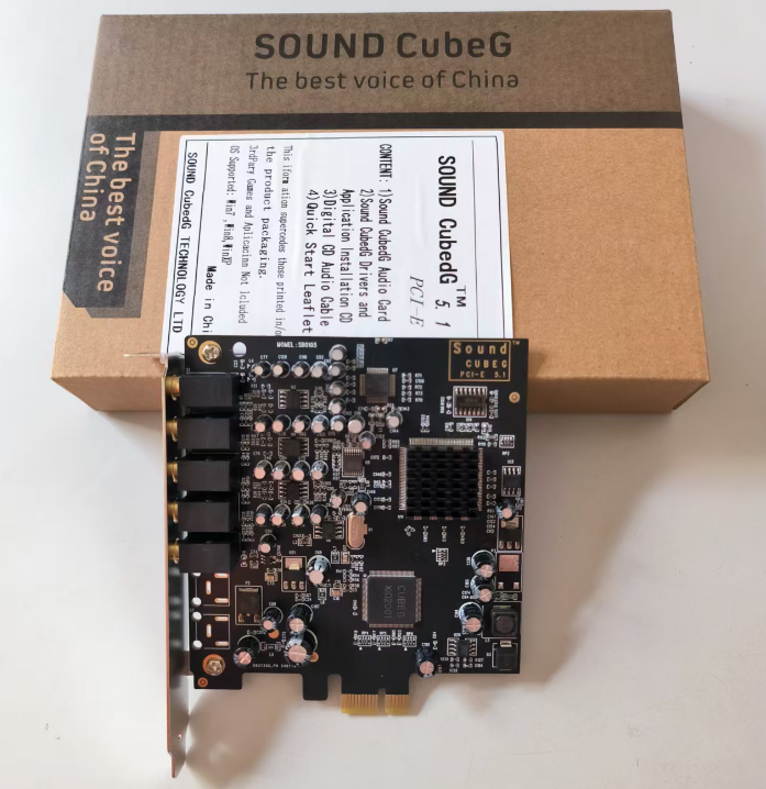 创新技术圣音5.1  PCI-E接口声卡